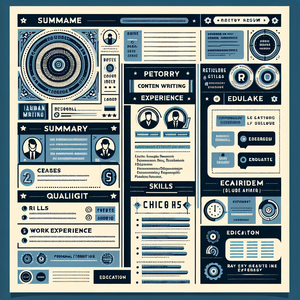 Content Writer Resume Generator