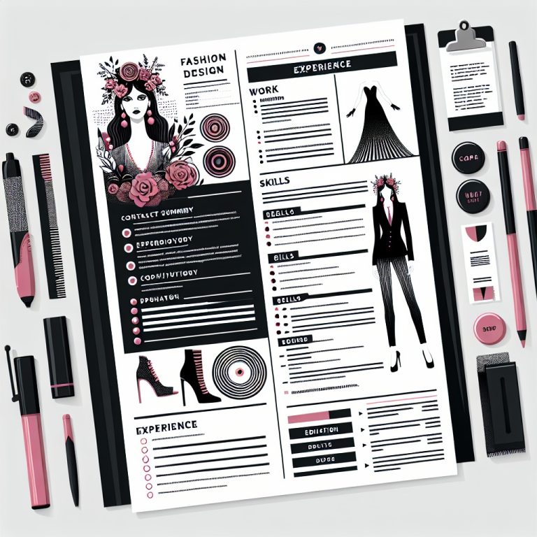 Fashion Designer Resume Generator