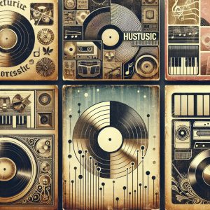 Textured Album Cover Generator